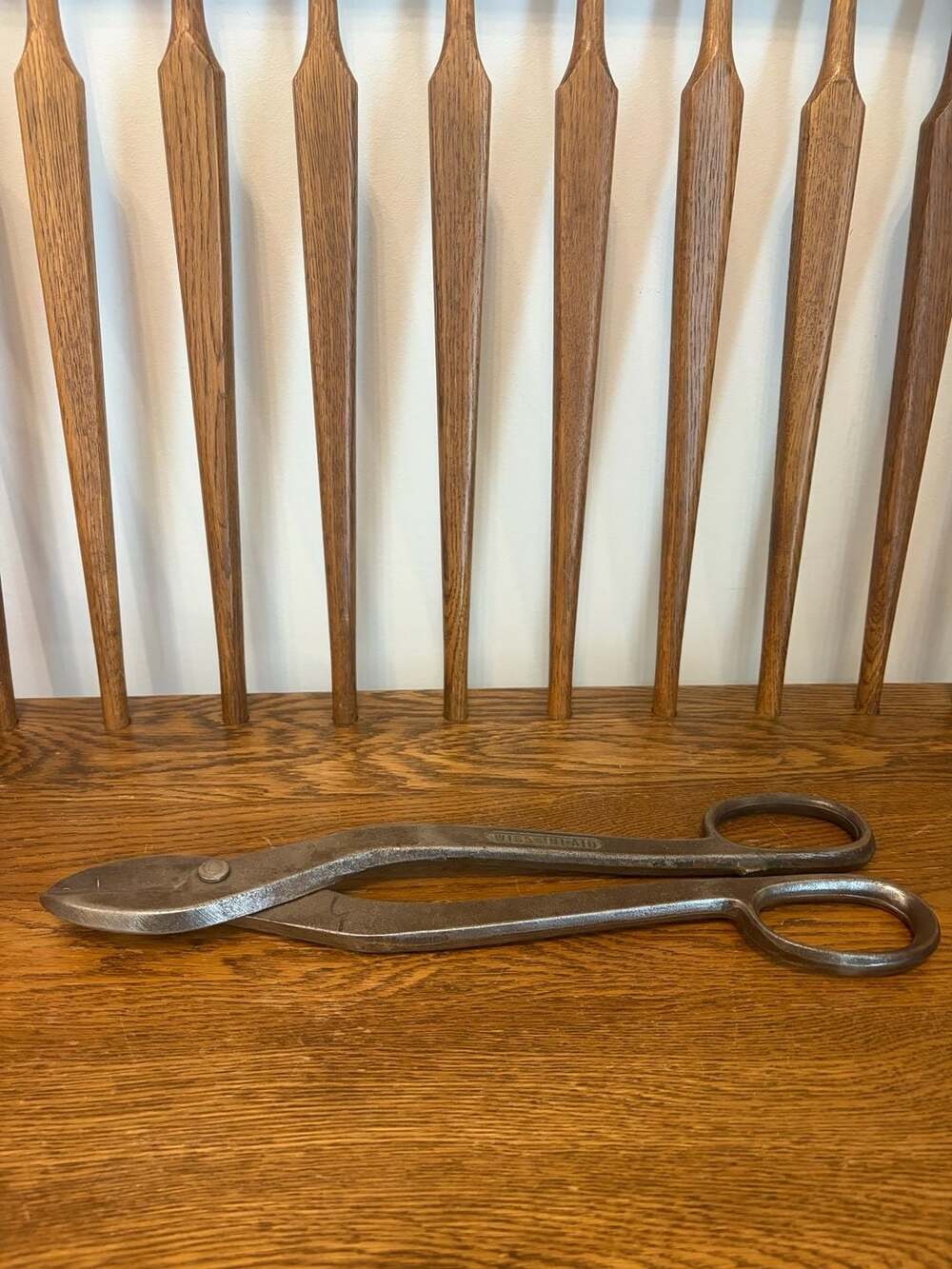 Wiss Inlaid 5BD Tin Snips 16.5 Inch Metal Shears Vintage Tool